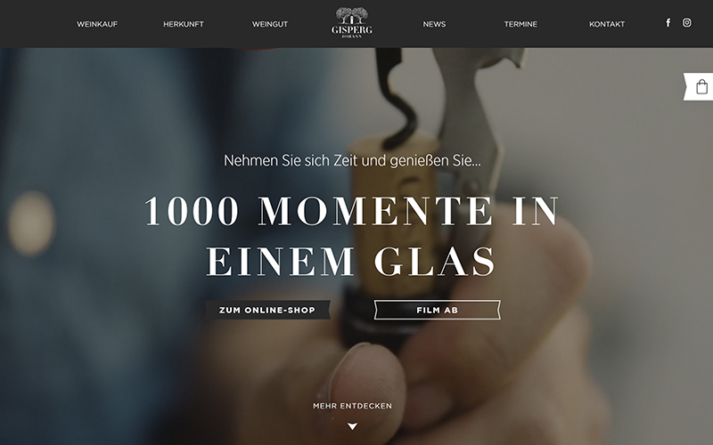 Weingut Gisperg online shop